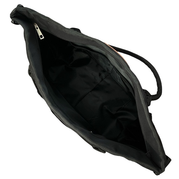 Black Zippered Tote Shoulder Crossbody Travel Bag Chukchansi Casino - Picture 5 of 7